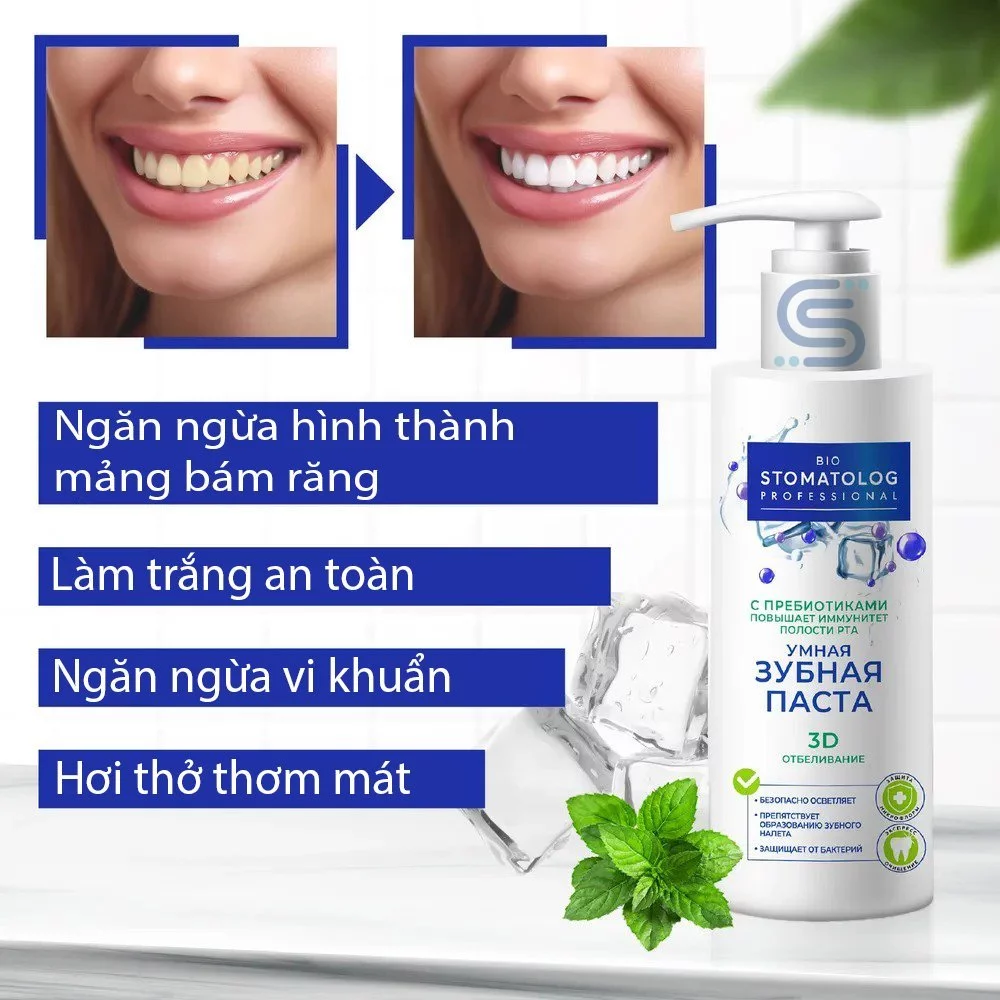 Kem đánh răng Fito Bio Stomatolog Professional 150ml, Theramed Đức 100ml - 5