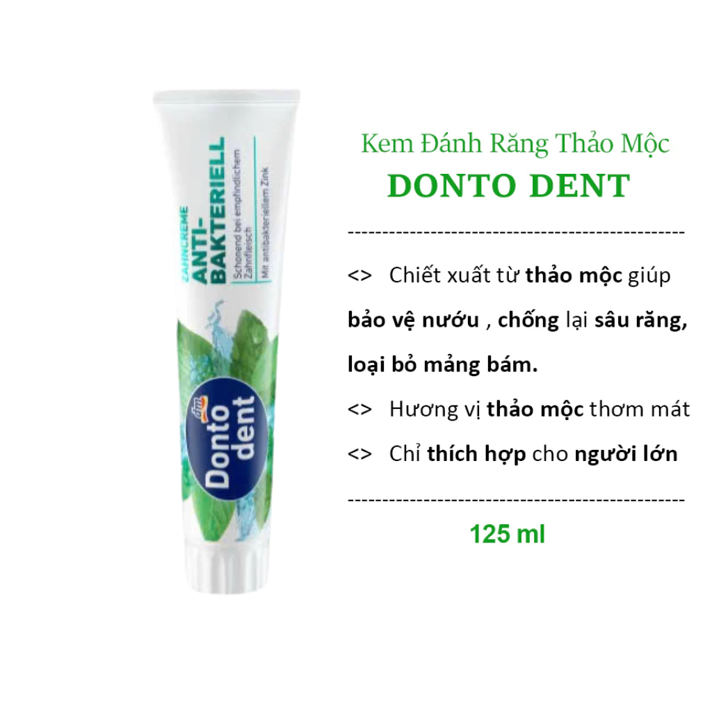 Kem Đánh Răng Theramed 2in1, Kem Đánh Răng Dontodent, Kem Đánh Răng Odol-med 3, Giúp Rắng Chắc Khỏe, Trắng Sáng-Bill Đức - 2