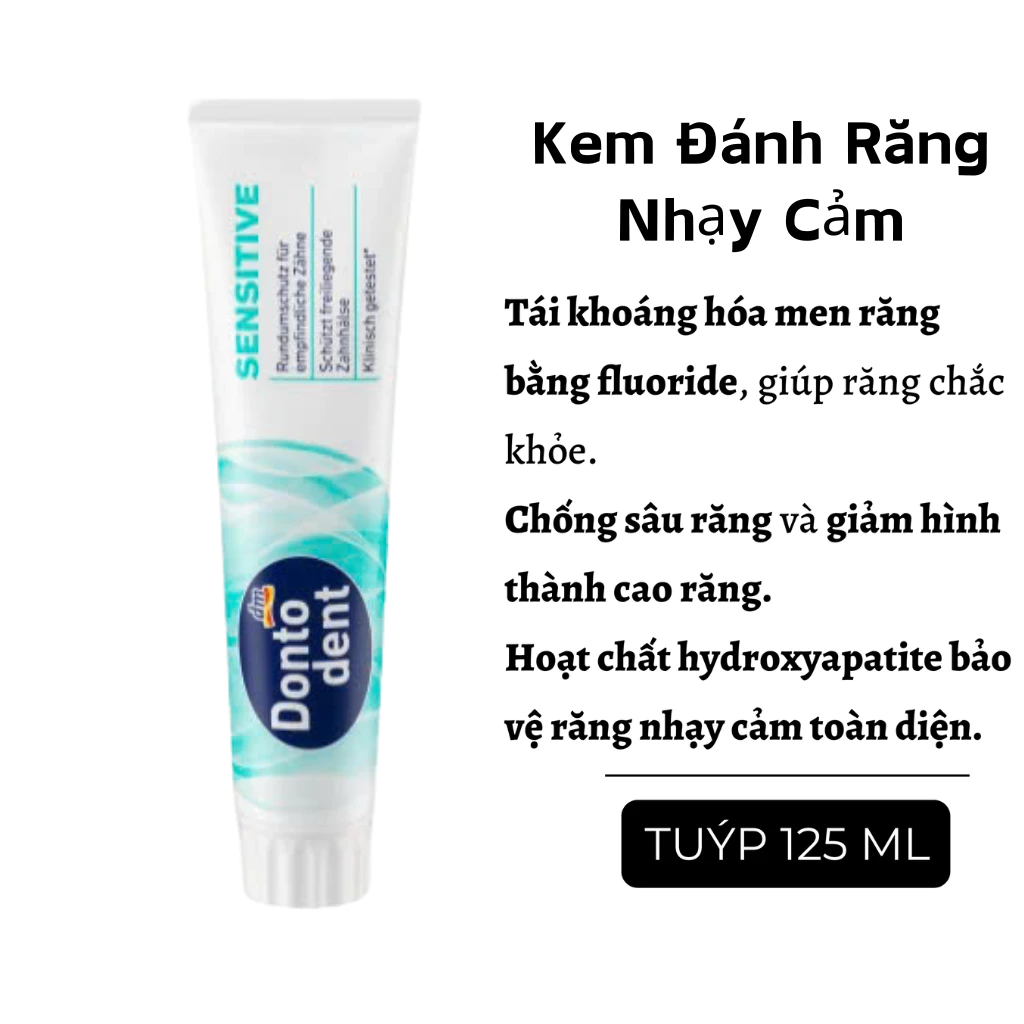 Kem Đánh Răng Theramed 2in1, Kem Đánh Răng Dontodent, Kem Đánh Răng Odol-med 3, Giúp Rắng Chắc Khỏe, Trắng Sáng-Bill Đức - 3