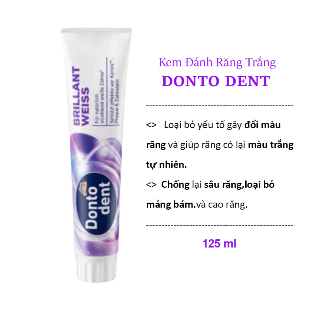 Kem Đánh Răng Theramed 2in1, Kem Đánh Răng Dontodent, Kem Đánh Răng Odol-med 3, Giúp Rắng Chắc Khỏe, Trắng Sáng-Bill Đức - 4