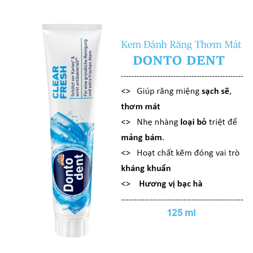Kem Đánh Răng Theramed 2in1, Kem Đánh Răng Dontodent, Kem Đánh Răng Odol-med 3, Giúp Rắng Chắc Khỏe, Trắng Sáng-Bill Đức - 5
