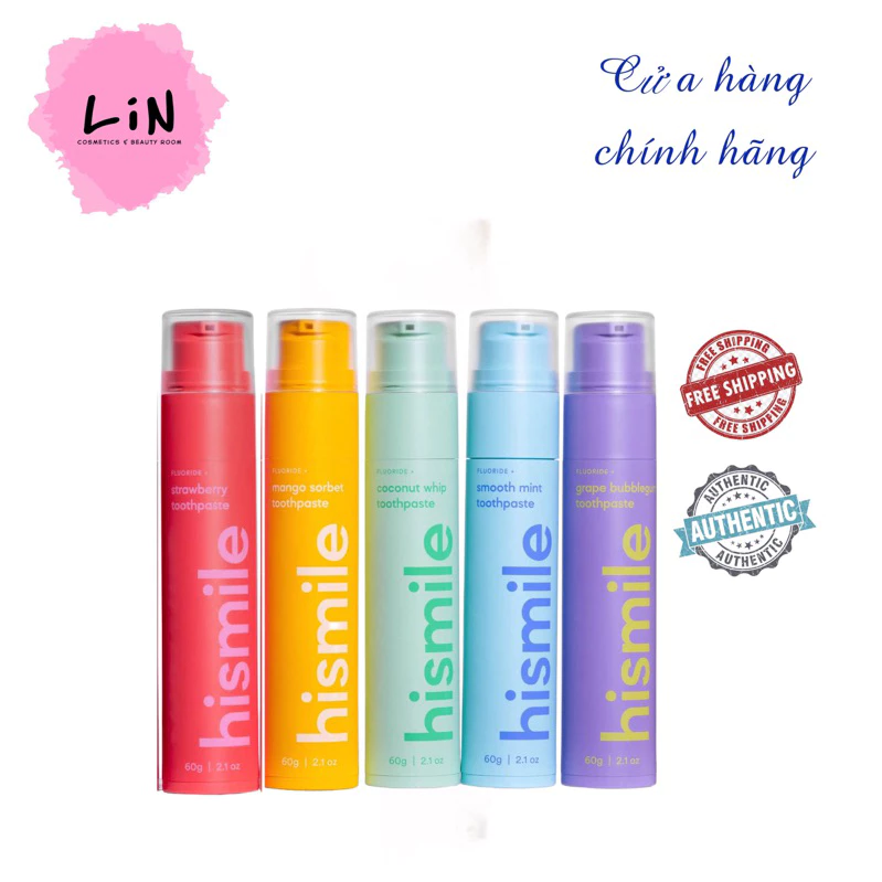 Kem Đánh Răng Hismile Vị Trái Cây 60g