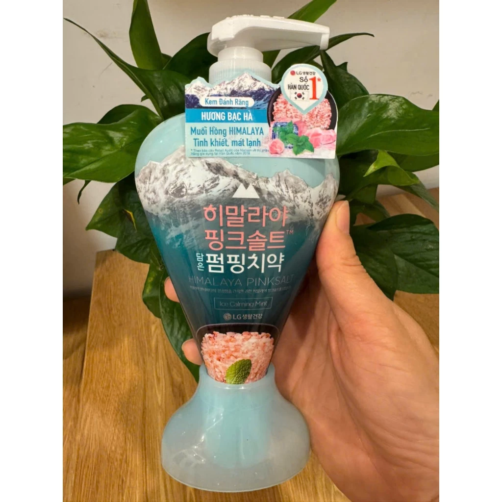 KEM ĐÁNH RĂNG MUỐI HỒNG HƠI THỞ THƠM MÁT Bamboo Salt Himalaya Pinksalt - 2
