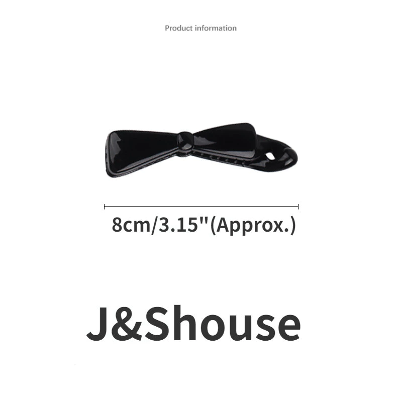 Kf820 Hàn Quốc đơn giản kích thước nhỏ màu sắc tươi sáng hình nơ chuối kẹp đuôi ngựa kẹp phụ kiện phụ nữ - 4