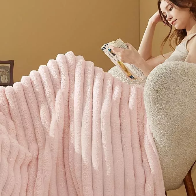 KHĂN TẮM SÓNG NƯỚC , Khăn tắm to, khăn choàng tắm, khăn tắm dày thấm hút nước cực tốt dạng sóng mềm mịn 70x140cm - 4