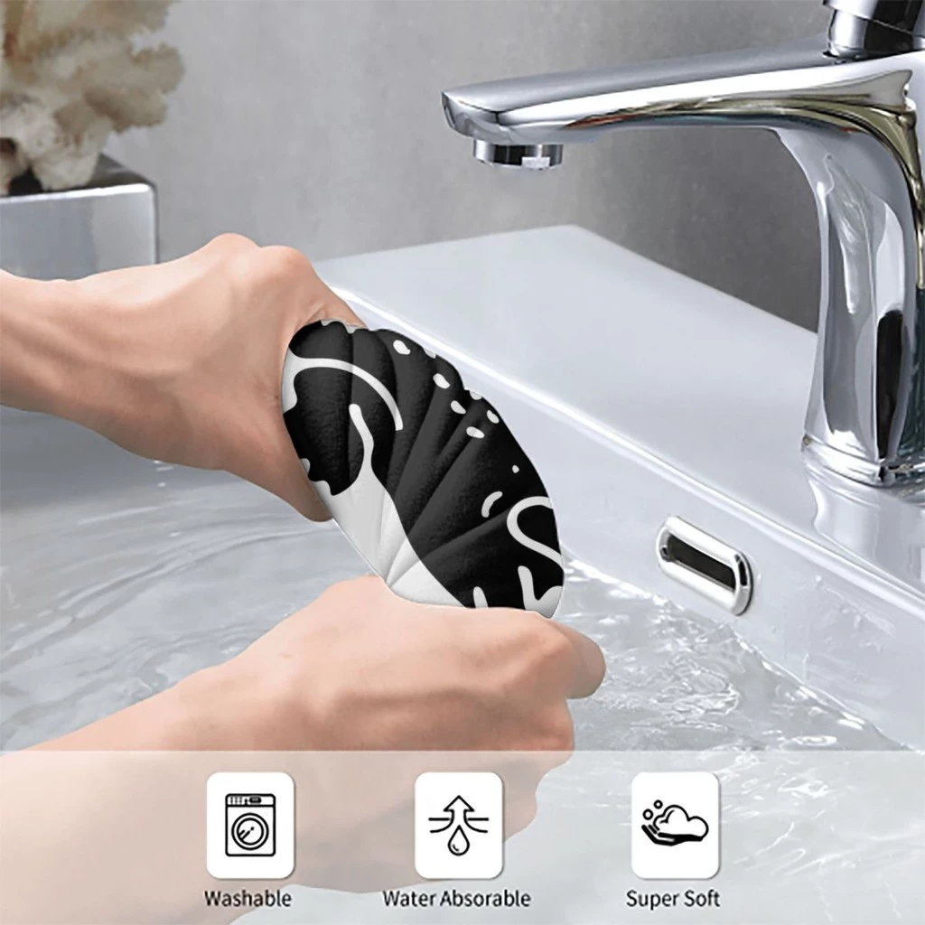 Lacoste (1) Khăn thấm Khăn vuông Khăn mặt Khăn đầu Khăn tắm Khăn chạy bộ Thể dục Yoga Khăn thể thao ngoài trời 70x40cm - 4