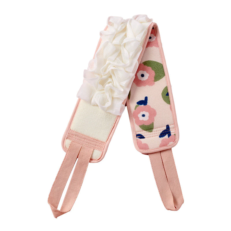 Bàn chải tắm, chà để cọ xát lưng Dụng cụ tiện dụng Bàn chải mặt sau Chà dụng cụ tiện dụng Khăn tắm hai trong một Kéo lại Dải chà xát Khăn tắm Dụng cụ tiện dụng, Bàn chải mặt sau, chà vào khăn tắm Khăn tắm Khăn tắm Graceful Bàn chải tắm dài chuyên dụng lưn - 5