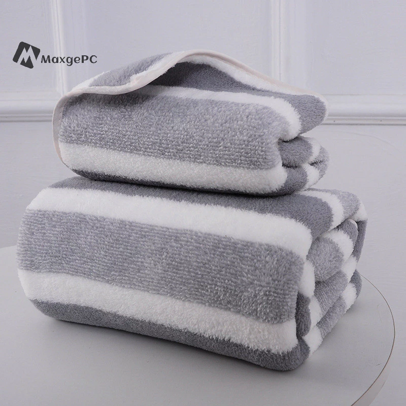 Khăn tắm sợi nhỏ MaxgePC Khăn tắm khô nhanh Khăn tắm thấm hút Bãi biển lớn Khăn rộng Áo choàng tắm chất lượng cao Khăn tắm mới - 4