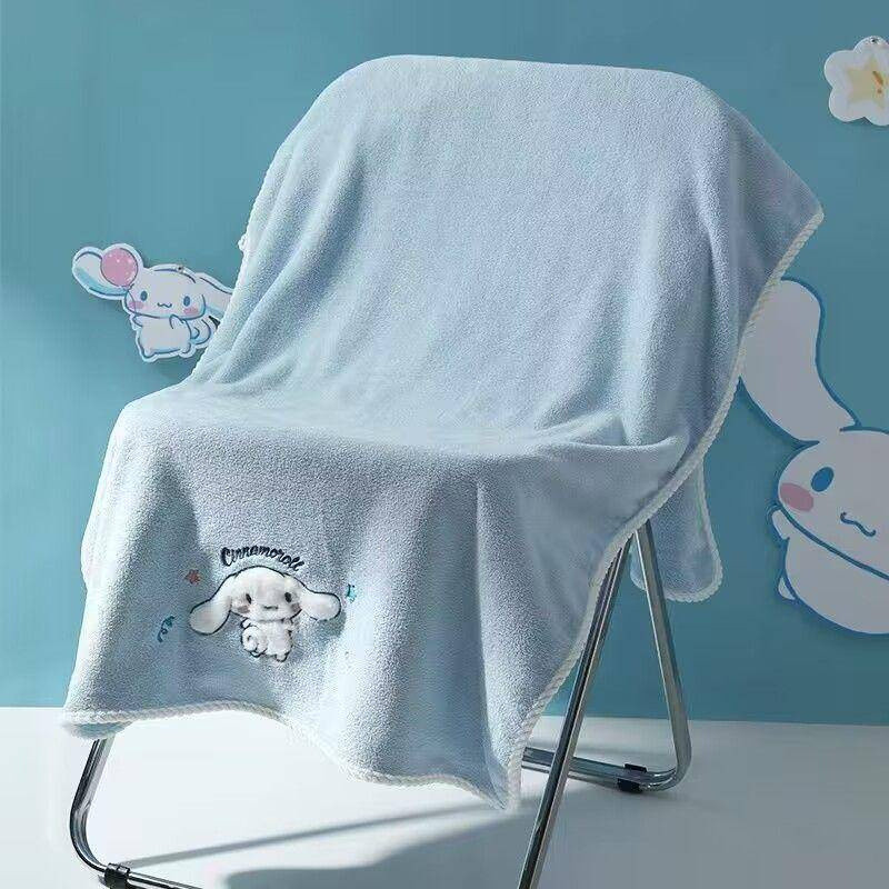 [Hokkaido] Khăn Tắm Khăn Tắm Khăn Cotton Nguyên Chất Khăn Tắm ins Quế Chó Ba Mảnh Hoạt Hình Tắm Nữ Tắm Mềm Thấm Hút Nước Nhanh Khô Khăn Quấn Dễ Thương - 6