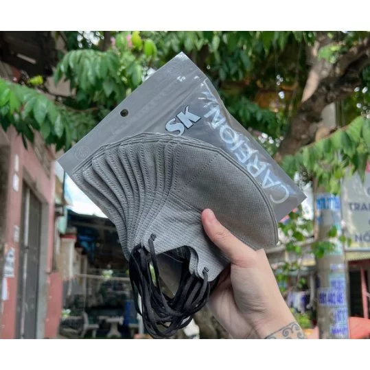 Thùng 200 Cái Khẩu Trang 5D KENKI Chính Hãng dày dặn kháng khuẩn chống tia UV - 3