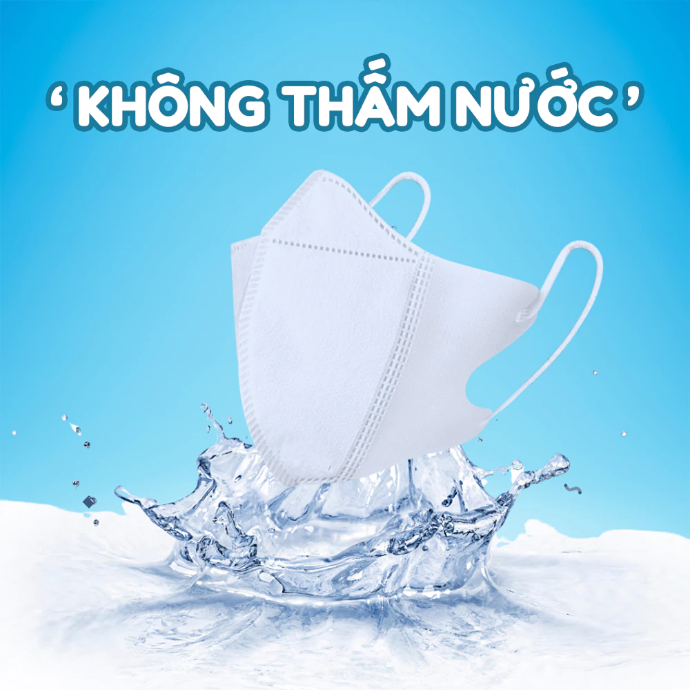 Túi 10 Khẩu Trang 5D Abby Mask 3 Lớp Kháng Khuẩn Chống Bụi Mịn Chống Nước Thon Mặt Bảo Vệ Sức Khỏe - 3
