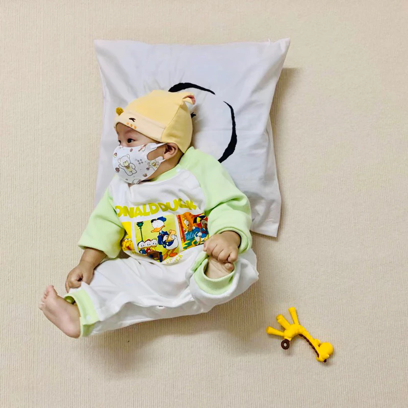 Set 50cái khẩu trang y tế trẻ em 5D in hình họa tiết cho bé từ 0 - 2 tuổi , 3 - 6 tuổi - 4