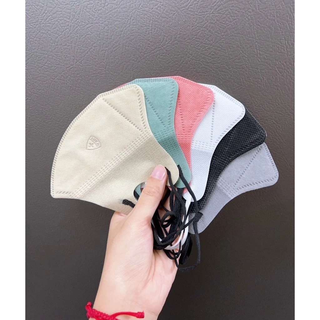 Thùng 200 Chiếc Khẩu Trang 5D Mask LOKA 3 Lớp Kháng Khuẩn Hàng Chính Hãng Công Ty, Nhiều Màu Đẹp, Túi Zíp