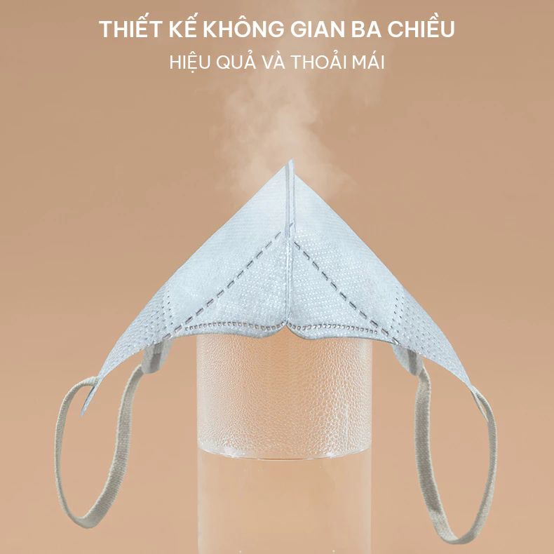 [200 CHIẾC] Khẩu trang 5D Gumi 3 lớp mask kháng khuẩn lọc bụi PM 2.5 - 5