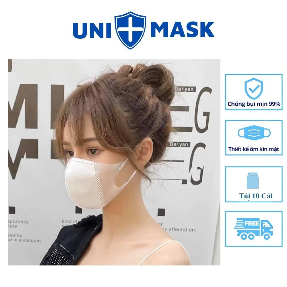 [ Free Ship ] - Thùng 100 Chiếc Khẩu Trang 5D Thịnh Phát 3 Lớp Kháng Khuẩn - 4