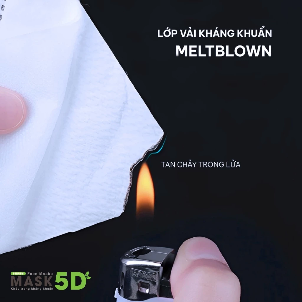[Thùng 500/560 chiếc] Khẩu trang 5D chống tia UV, chống nắng, bụi mịn 3 lớp Hannah seyo - 6