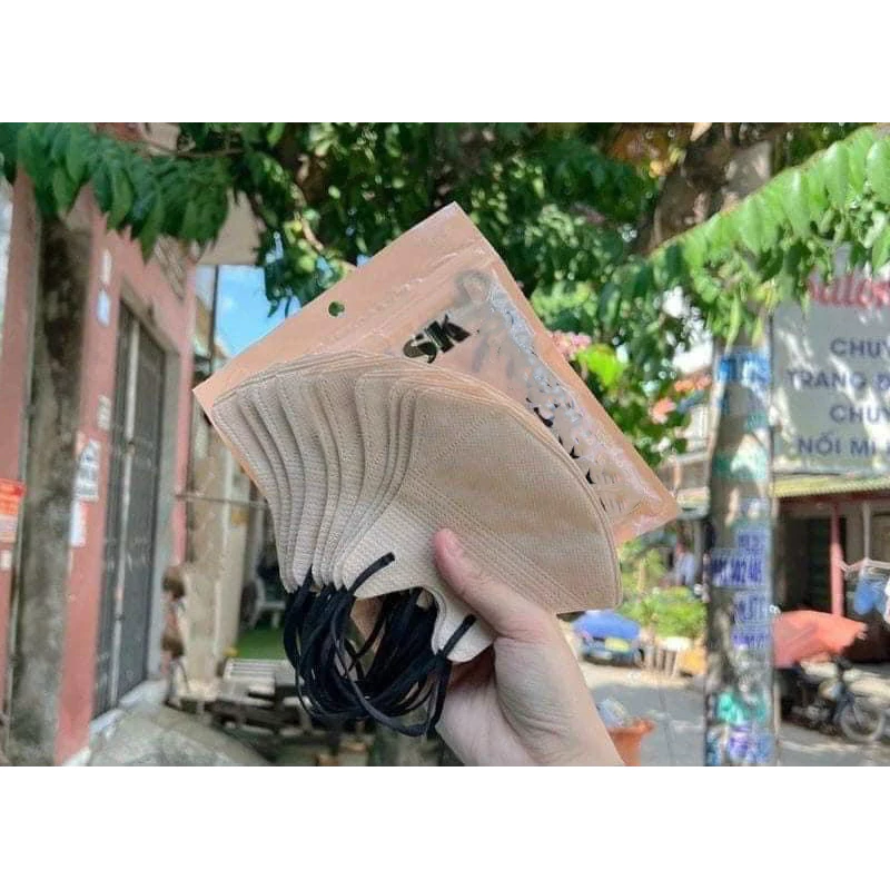 [ 10 Túi 100 Cái ] Khẩu Trang 5D Thái 3 Lớp Kháng Khuẩn, Chống UV – Ngăn Bụi Mịn - 4