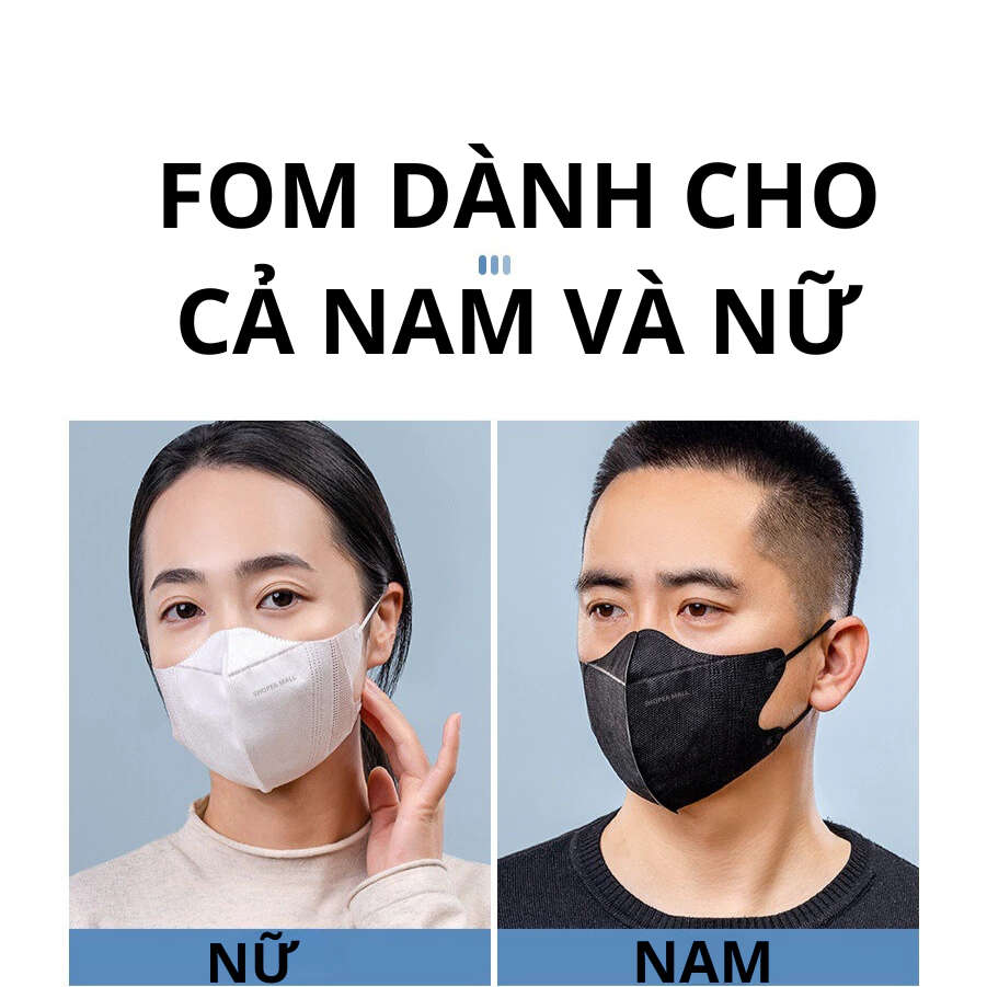 Thùng 640 cái khẩu trang 5D người lớn O ROTO chính hãng cao cấp chống nắng và tia UV và bụi bẩn - 6