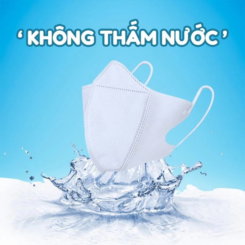 [ Thùng 600 Chiếc ] Khẩu trang 5D HASU 3 Lớp Kháng Khuẩn Cao Cấp Chính Hãng, Dày Dặn, Chống Tia UV - 3