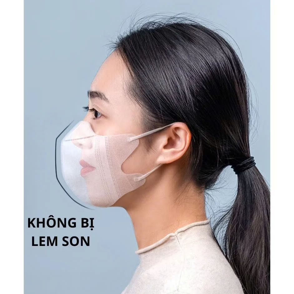[ Thùng 600 Chiếc ] Khẩu trang 5D HASU 3 Lớp Kháng Khuẩn Cao Cấp Chính Hãng, Dày Dặn, Chống Tia UV - 6