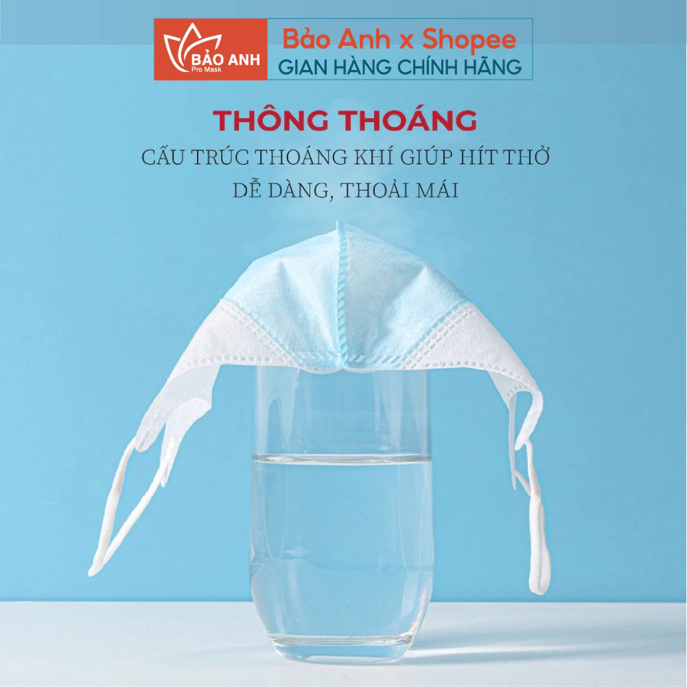 [ Thùng 600 Cái ] Khẩu Trang 5D CAREYON Chống Tia UV, Khẩu Trang Y Tế 3 Lớp Kháng Khuẩn Cao Cấp - 4