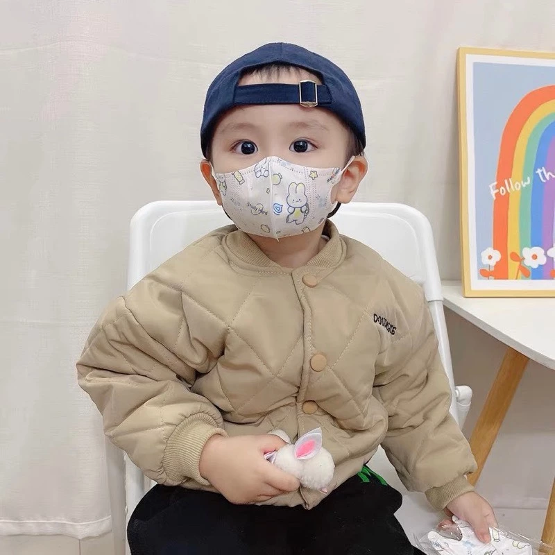 [ Thùng 300 chiếc ] Khẩu trang 5d Taki bé 3 Lớp Lọc Mịn 2.5PM - 3