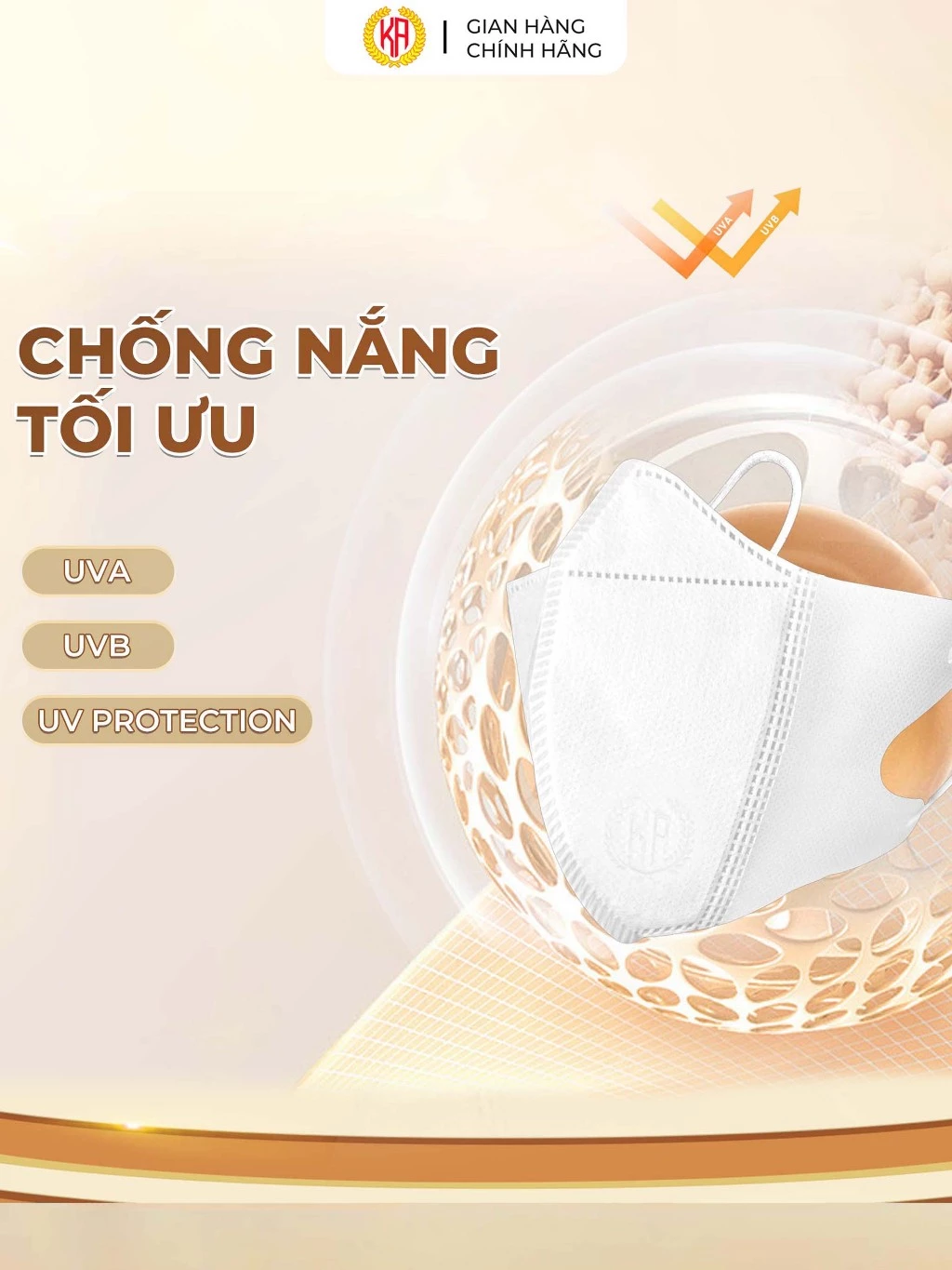 Thùng 600c Khẩu Trang Y Tế 5D Mùi Quế Khuyến Anh 3 Lớp Size To Che Kín Mặt Giúp Chống Tia UV - 2