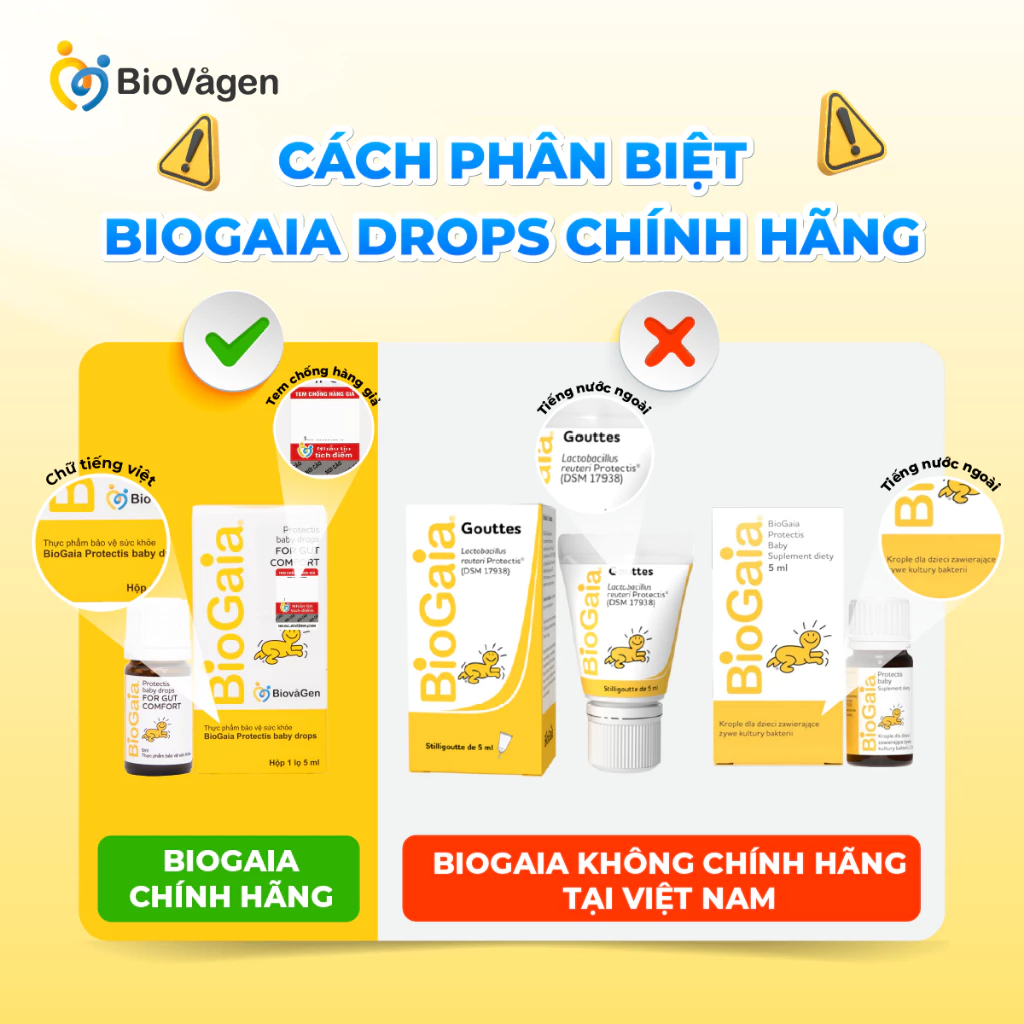 Men vi sinh BioGaia ProTectis Drops cải thiện hệ tiêu hóa xuất xứ Thụy Điển dung tích 5ml - 6