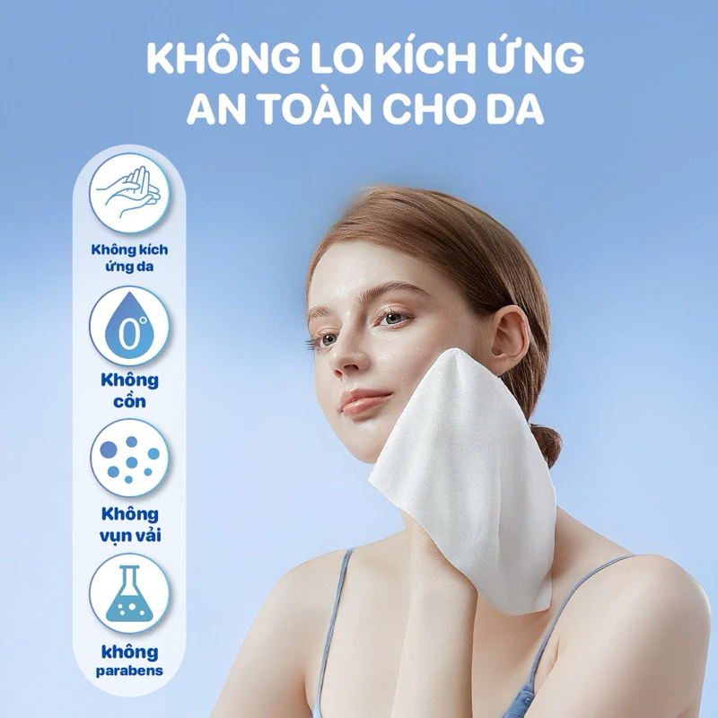 [MỚI] Khăn ướt cao cấp Topgia 80 tờ mềm mại, không cồn không mùi, không parabens dành cho mẹ và bé - 5