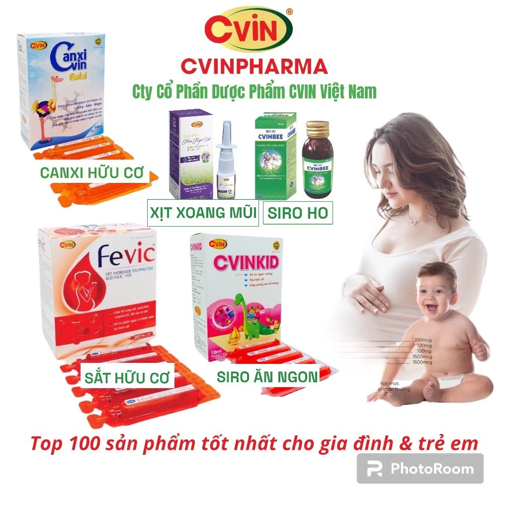 Siro ăn ngon hữu cơ giúp bé ăn ngon tiêu hóa tốt-Siro ăn ngon cho bé CVINKID (Hộp 20 ống) - 2