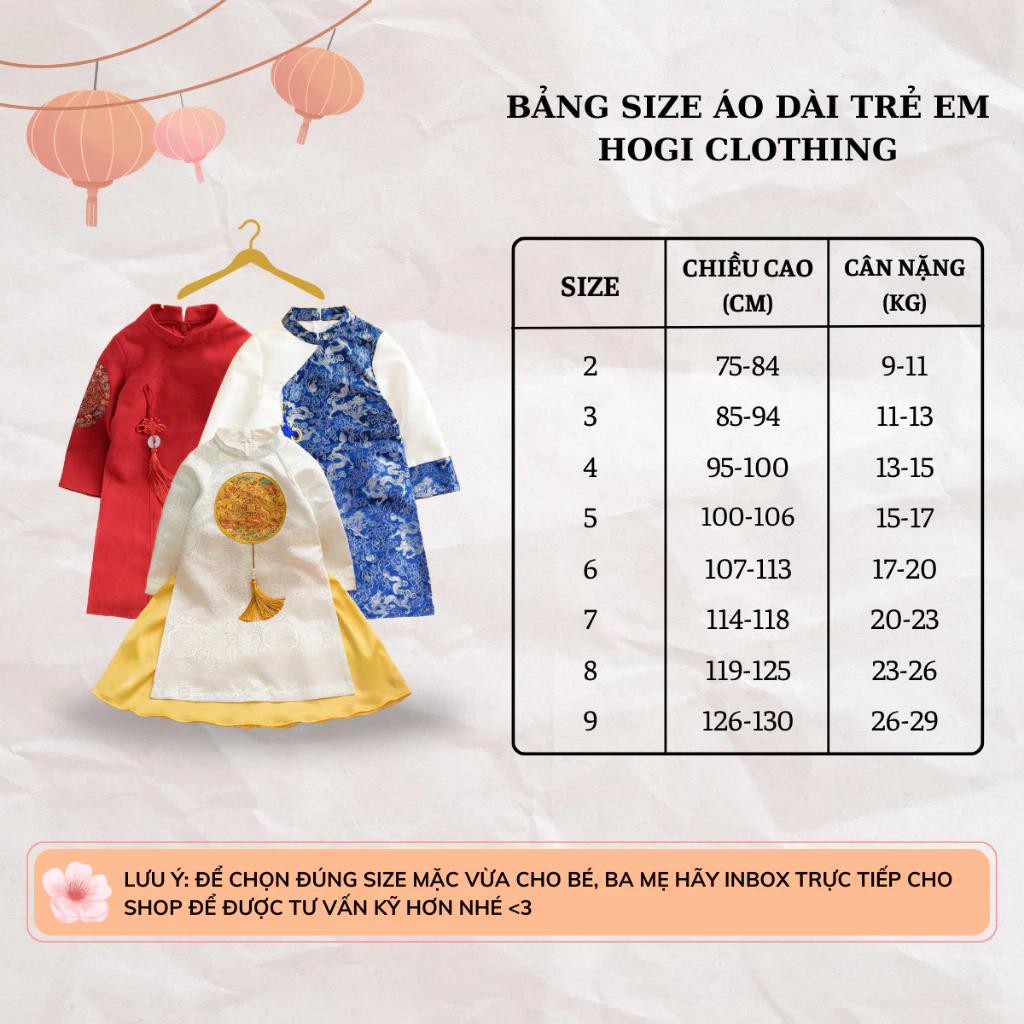 Áo dài bé trai Hogi chất liệu nhung chéo ốp tay, áo dài tết cho bé trai đủ size - Hogi Clothing HG22 - 3