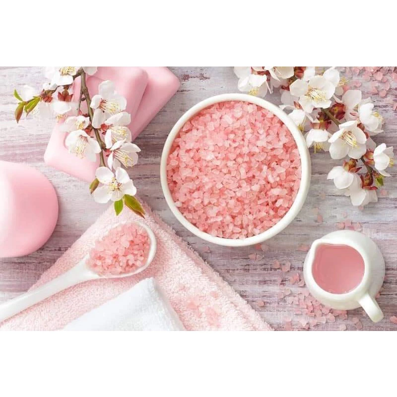 500g Muối hồng / Muối hồng Himalaya hạt mịn/ hạt thô nấu ăn, sữa hạt, pha chế cafe muối..(Pakistan) - 2
