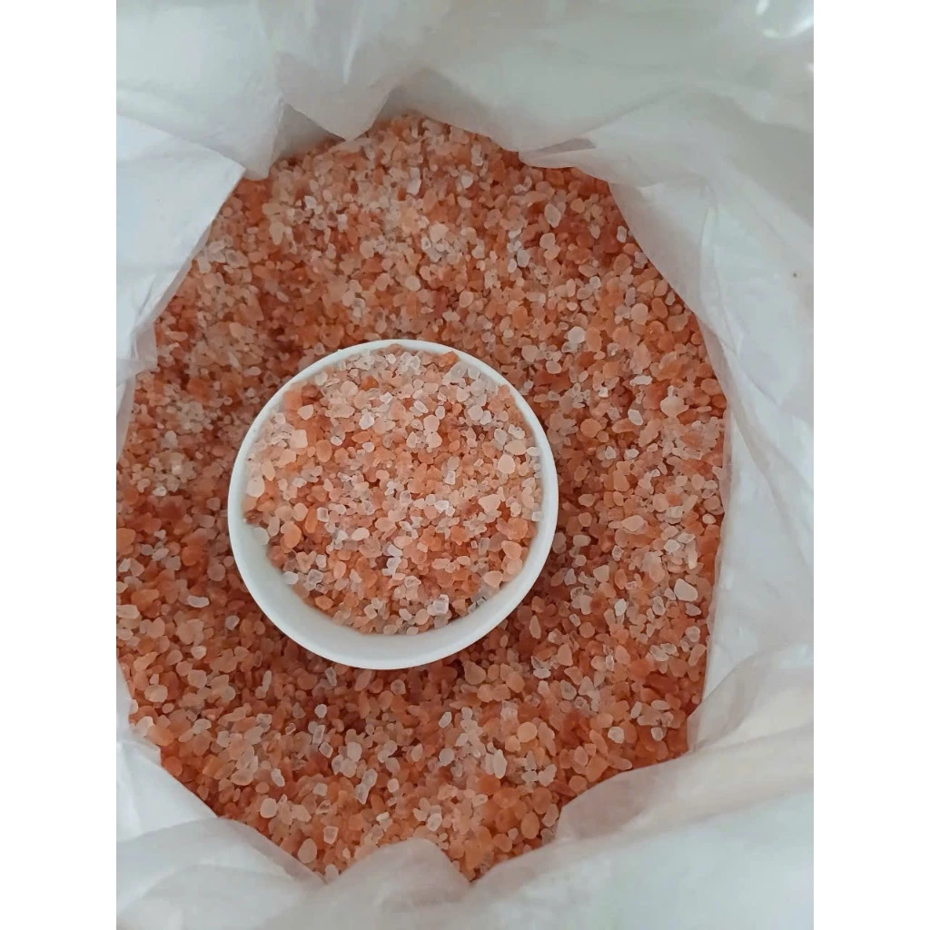 1kg muối hồng Hymalaya chính hãng loại 1 - muối ăn và muối hạt - 2