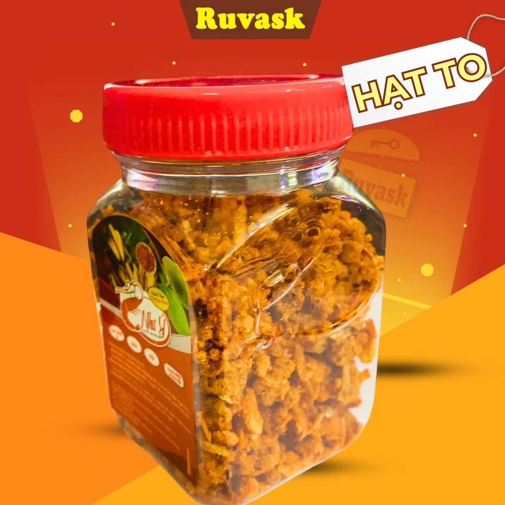 [HỦ NHỎ 60gr] Muối Như Ý Hạt To/Vừa/Nhuyễn Nguyên Con Tôm Khô - Muối Tôm Như Ý Thượng Hạng Thơm Ngon - Muối Tôm Ruvask - 3