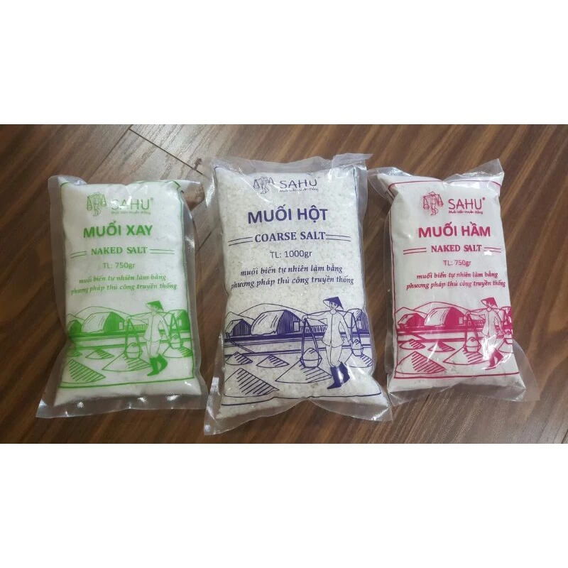 SAHU MUỐI HẦM - MUỐI HẠT - MUỐI XAY