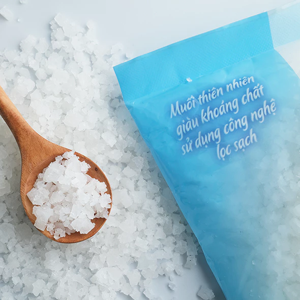 Muối Hạt Thiên Nhiên thương hiệu Ông Chà Và 1kg - Hàng Chính Hãng - 3