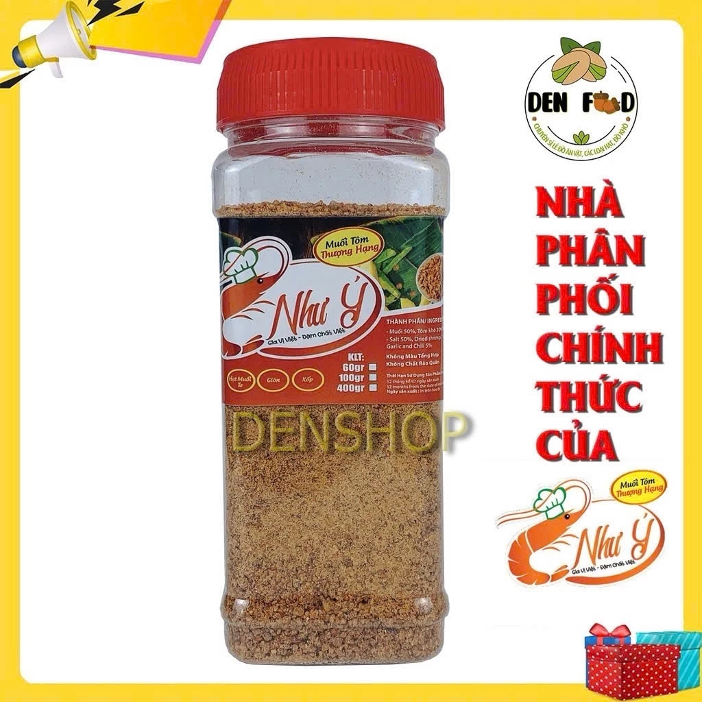 Muối Tôm Như Ý Thượng Hạng Hôp 400g - 4
