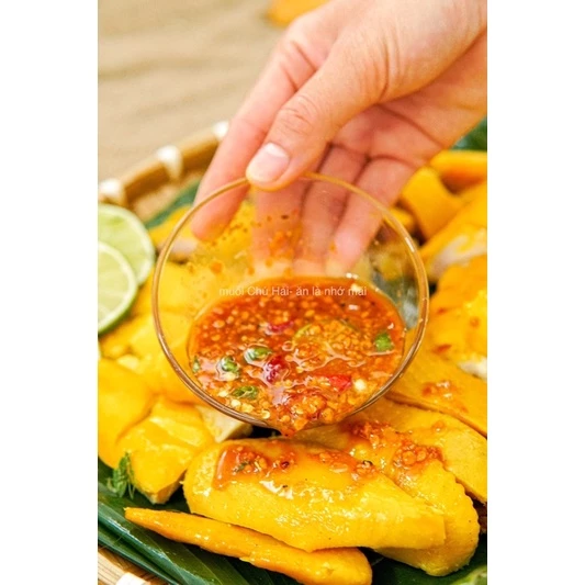 Muối sốt Chú Hải siêu cay, chấm bánh tráng hoặc các loại hải sản - 4