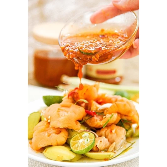 Muối sốt Chú Hải siêu cay, chấm bánh tráng hoặc các loại hải sản - 5