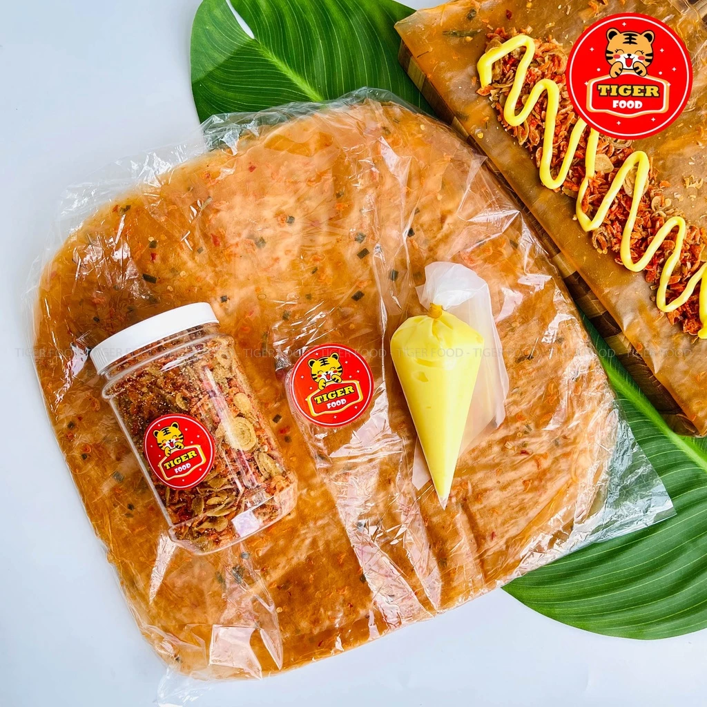 Muối ruốc hành phi 200G đặc biệt 💖TIGER FOOD💖 muối tôm nhuyễn hành phi đặc sản Tây Ninh ăn kèm bánh tráng phơi sương - 3