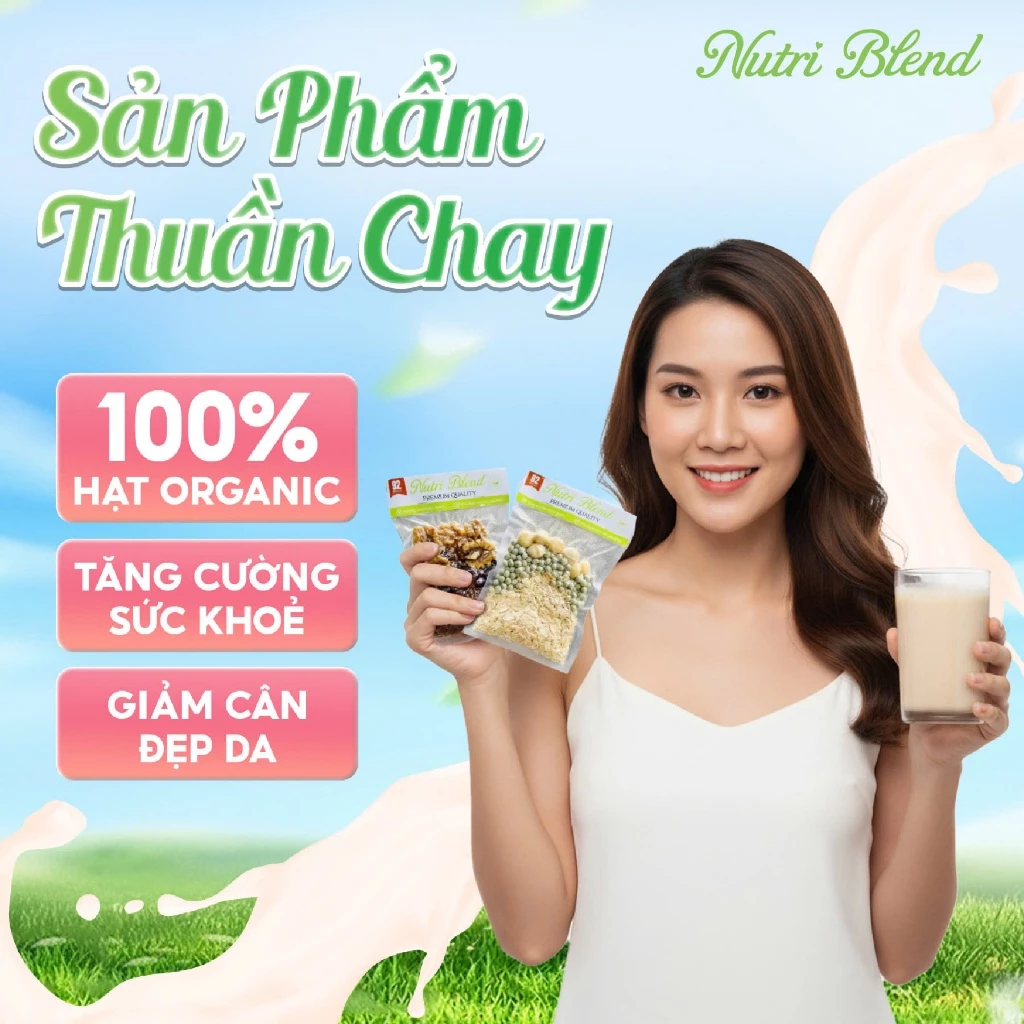 Set 30 Ngày Các Loại Hạt Dinh Dưỡng Hữu Cơ Hút Chân Không Nấu Sữa Hạt, Ăn Dặm, Nấu Cháo Cho Bé - 6