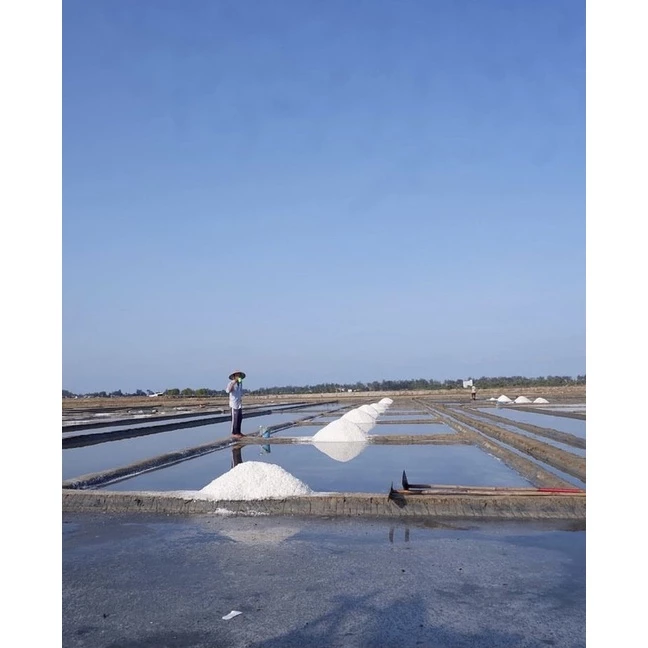 MUỐI HỘT SAHU | SAHU COARSE SALT - muối biển tự nhiên 100%, nền đất, giàu khoáng chất - 3