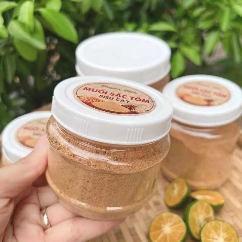 (S3) Muối Nhuyễn Sặc Tôm Siêu Cay Đặc Biệt - Đặc Sản Tây Ninh - 2