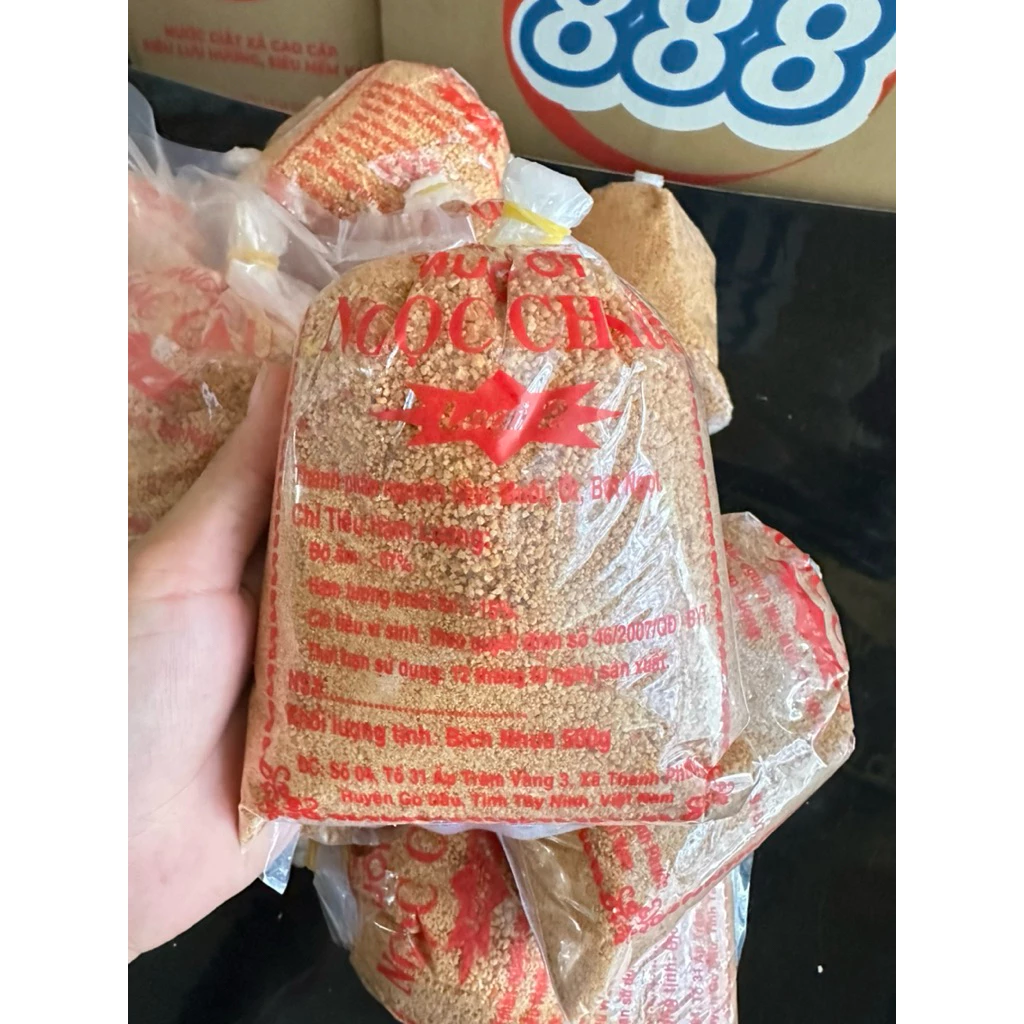 500Gram Muối Tây Ninh Ngọc Châu Giá sỉ- Muối ăn chay được - 2