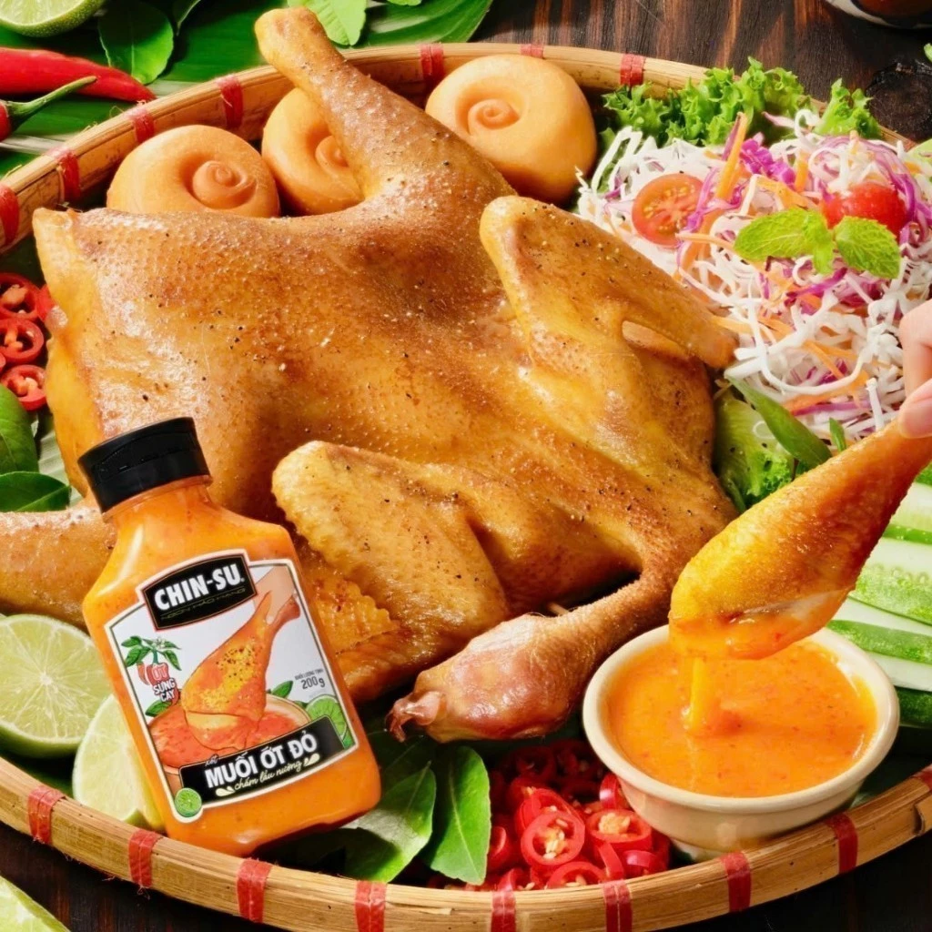 [Chọn vị] Combo 2 Xốt Muối Ớt Chin-Su Chai X 200Gr - 2