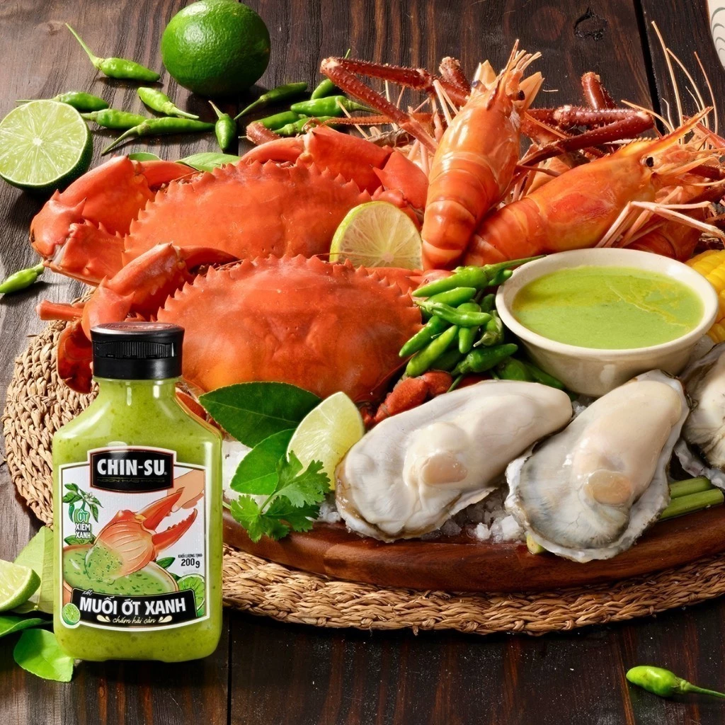 [Chọn vị] Combo 2 Xốt Muối Ớt Chin-Su Chai X 200Gr - 3