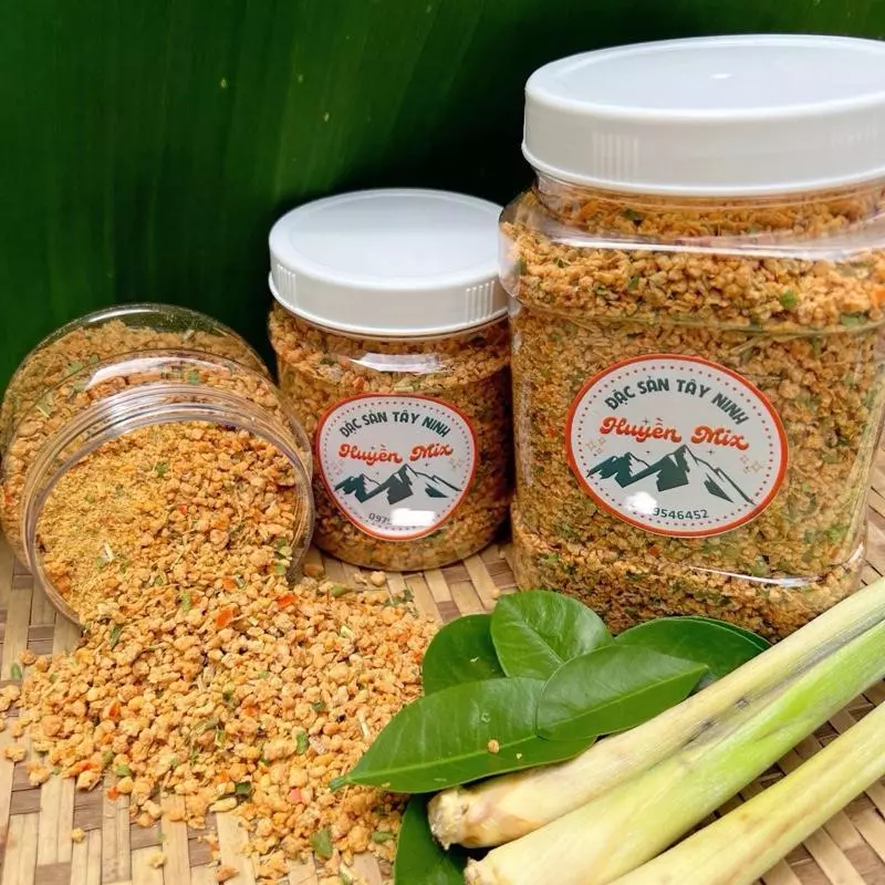 (H1) MUỐI SẢ LÁ CHANH CHAY - ĐẶC SẢN TÂY NINH