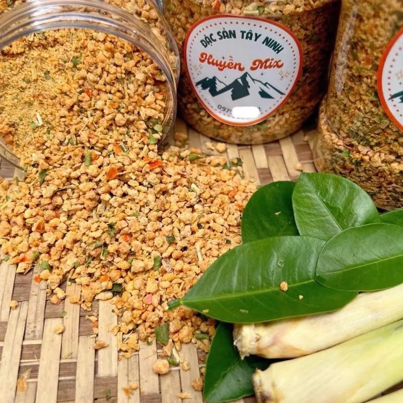 (H1) MUỐI SẢ LÁ CHANH CHAY - ĐẶC SẢN TÂY NINH - 2