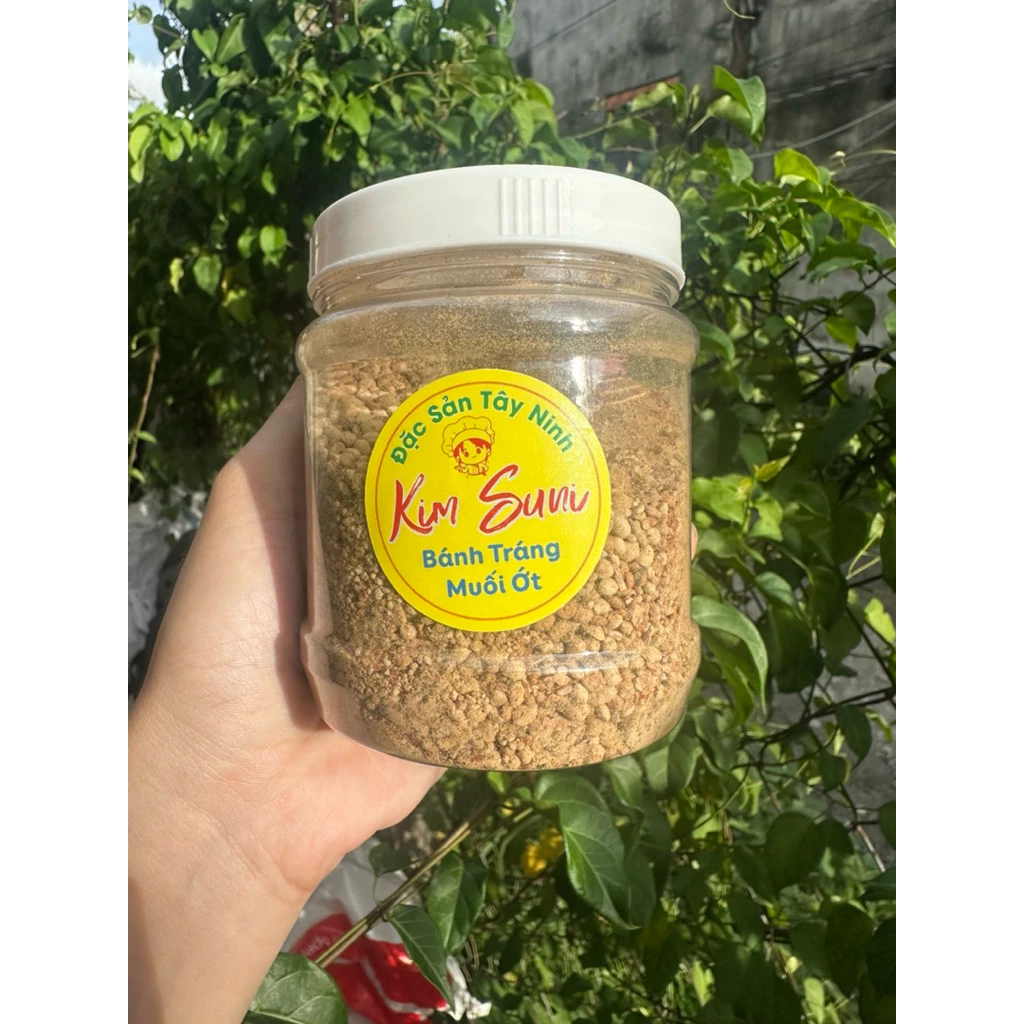Muối sặc nhuyễn có hạt Tây Ninh (hủ 250g) muối chay