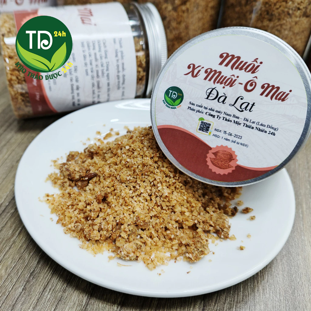 Muối xí muội ô mai Đà Lạt, thơm ngon, chuẩn vị chua ngọt, dùng kèm trái cây lắc - 2